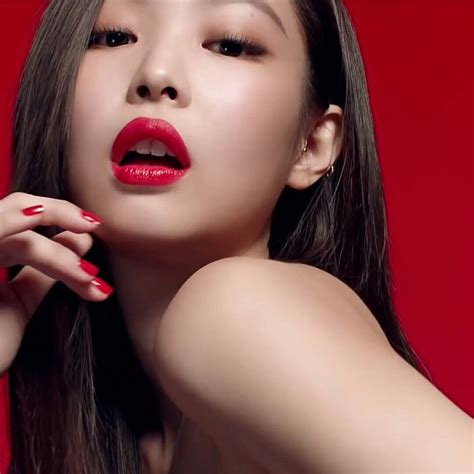 blackpink jennie ysl lipstick|jennie red lipstick.